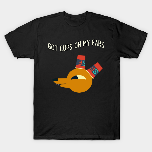 Got cups on my ears Night in the woods Night In The Woods TShirt